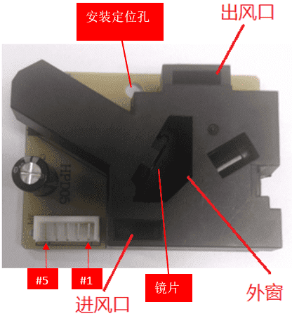PM2.5紅外粉塵傳感器模塊HPD05
